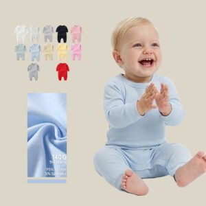 Custom 140G Baby Long-Sleeve Romper 2022 - Style BE93B4