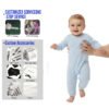 Custom 140G Baby Long-Sleeve Romper 2022 - Style BE93B4 - product detail view 2 Custom 140G Baby Long-Sleeve Romper 2022 - Style BE93B4 - product detail view 2