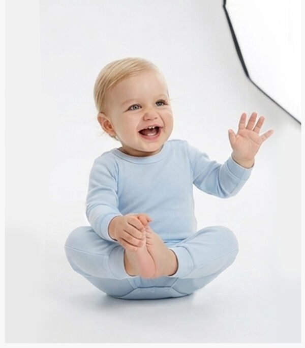 Custom 140G Baby Long-Sleeve Romper 2022 - Style BE93B4 - product detail view 12 Custom 140G Baby Long-Sleeve Romper 2022 - Style BE93B4 - product detail view 12