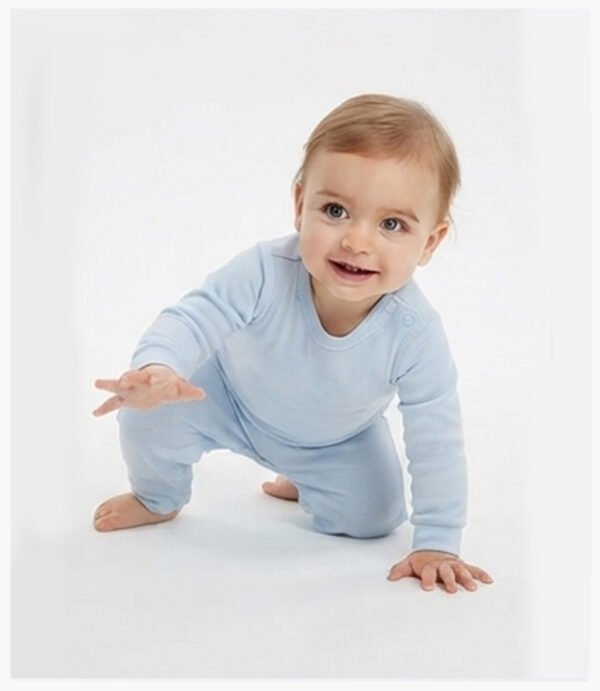 Custom 140G Baby Long-Sleeve Romper 2022 - Style BE93B4 - product detail view 13 Custom 140G Baby Long-Sleeve Romper 2022 - Style BE93B4 - product detail view 13