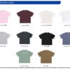 Custom 190 GSM Oversized Cotton T-Shirt 8801 - Style 8AA310 - product detail view 3 Custom 190 GSM Oversized Cotton T-Shirt 8801 - Style 8AA310 - product detail view 3