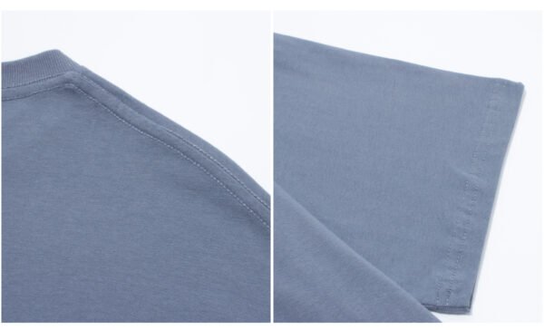 Custom 190 GSM Drop-Shoulder Oversized T-Shirt 1309 - Style 9C0A10 - product detail view 13 Custom 190 GSM Drop-Shoulder Oversized T-Shirt 1309 - Style 9C0A10 - product detail view 13