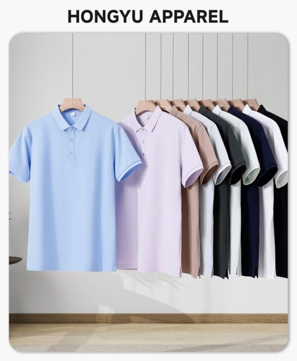 Custom 210 GSM Long-Staple Cotton Pique Polo Shirt S3606 - Style DBA849 - product detail view 3