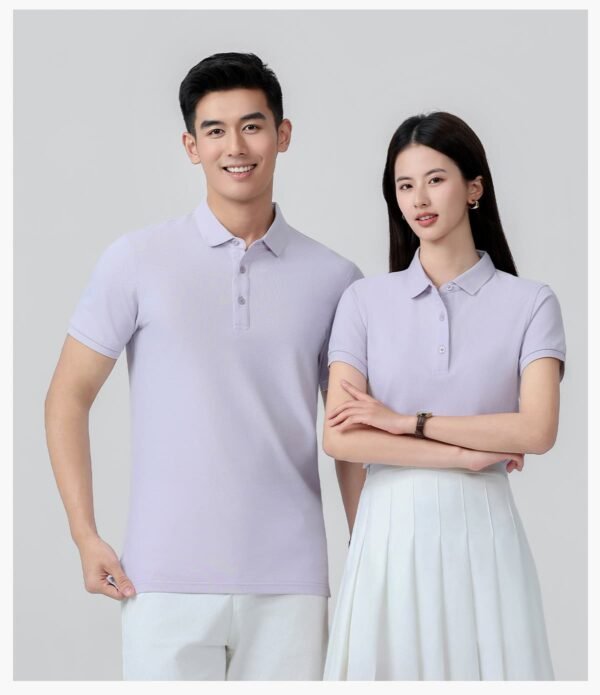 Custom 210 GSM Long-Staple Cotton Pique Polo Shirt S3606 - Style DBA849 - product detail view 12