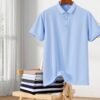 Custom 210 GSM Long-Staple Cotton Pique Polo Shirt S3606 - Style DBA849 - product detail view 13