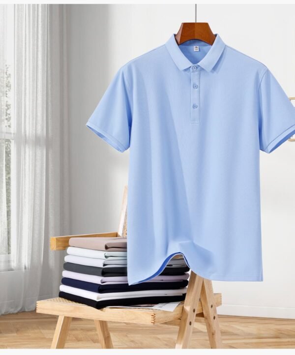 Custom 210 GSM Long-Staple Cotton Pique Polo Shirt S3606 - Style DBA849 - product detail view 13