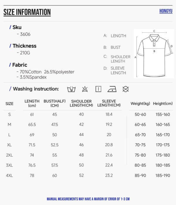 Custom 210 GSM Long-Staple Cotton Pique Polo Shirt S3606 - Style DBA849 - product detail view 4