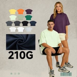 Boxy-fit crop t-shirt in multiple colors for custom washes and decorations.