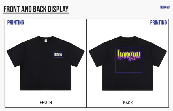 Custom 210G Boxy Crop T-Shirt - Style 78102F - product detail view 10