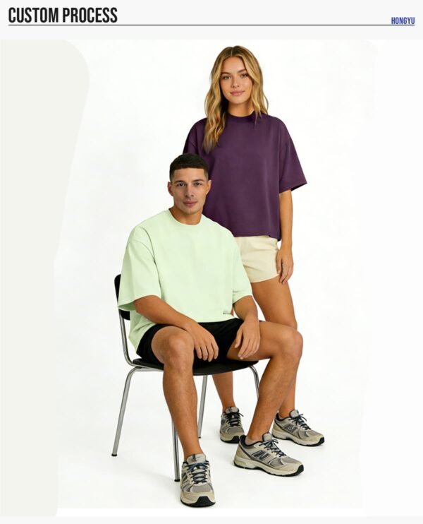 Custom 210G Boxy Crop T-Shirt - Style 78102F - product detail view 11