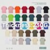 Custom 230G Basic Fit Cotton T-Shirt | - Style AE0605 - product detail view 3 Custom 230G Basic Fit Cotton T-Shirt | - Style AE0605 - product detail view 3