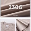 Custom 230G Basic Fit Cotton T-Shirt | - Style AE0605 - product detail view 9 Custom 230G Basic Fit Cotton T-Shirt | - Style AE0605 - product detail view 9