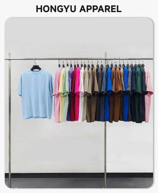 Custom 230G Oversized Blank T-Shirt XT230G3 - Style 42F11C - product detail view 4 Custom 230G Oversized Blank T-Shirt XT230G3 - Style 42F11C - product detail view 4