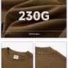 Custom 230G Oversized Blank T-Shirt XT230G3 - Style 42F11C - product detail view 10 Custom 230G Oversized Blank T-Shirt XT230G3 - Style 42F11C - product detail view 10