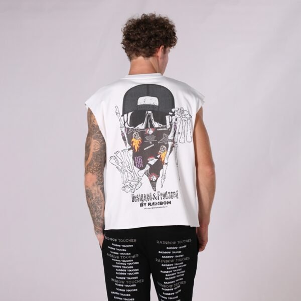 Custom Heavyweight Sleeveless DTG Tank - 4CDED3 - Style 4CDED3 - product detail view 6 Custom Heavyweight Sleeveless DTG Tank - 4CDED3 - Style 4CDED3 - product detail view 6