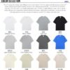 Custom Two-Ply 240 GSM Oversized Cotton T-Shirt | - Style 0BB079 - product detail view 6 Custom Two-Ply 240 GSM Oversized Cotton T-Shirt | - Style 0BB079 - product detail view 6