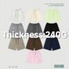 Custom 240GSM Terry Drawstring Shorts D885 - Style CAF93D - product detail view 2 Custom 240GSM Terry Drawstring Shorts D885 - Style CAF93D - product detail view 2
