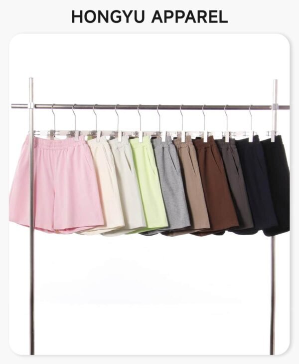 Custom 240GSM Terry Drawstring Shorts D885 - Style CAF93D - product detail view 3 Custom 240GSM Terry Drawstring Shorts D885 - Style CAF93D - product detail view 3