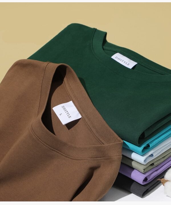 Custom Oversized 245 GSM T-Shirt for Controlled Drape - Style 5665CF - product detail view 14 Custom Oversized 245 GSM T-Shirt for Controlled Drape - Style 5665CF - product detail view 14