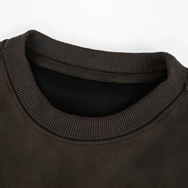 Custom Heavyweight Suede-Reference Oversized T-Shirt | VWT-260 - Style F2F474 - product detail view 7 Custom Heavyweight Suede-Reference Oversized T-Shirt | VWT-260 - Style F2F474 - product detail view 7