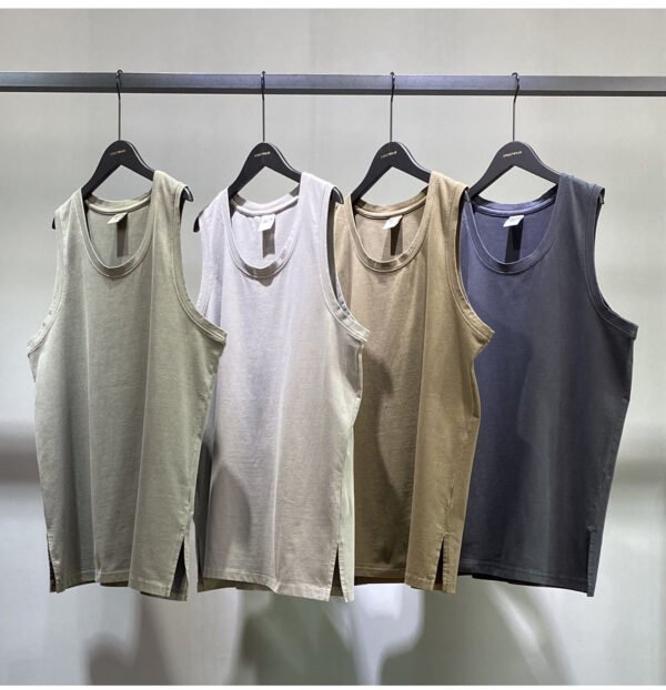 Custom 275 GSM Vintage-Washed Unisex Tank Top 711 - Style A1F98B - product detail view 11 Custom 275 GSM Vintage-Washed Unisex Tank Top 711 - Style A1F98B - product detail view 11