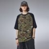 Custom 280 GSM Raglan Sleeve Heavyweight T-Shirt | VW-C379 - Style C37926 - product detail view 2