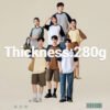 Custom 280gsm Raglan Sleeve Oversized T-Shirt S3003 - Style EBF4D7