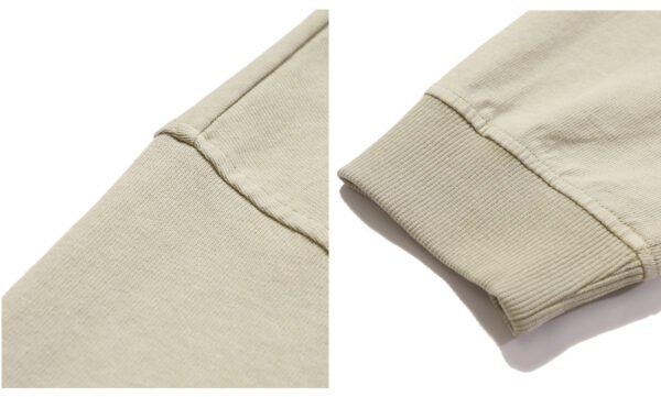 Custom 310 GSM Light-Wash Cotton Long-Sleeve T-Shirt 2151 - Style E491BC - product detail view 11 Custom 310 GSM Light-Wash Cotton Long-Sleeve T-Shirt 2151 - Style E491BC - product detail view 11