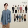 Custom 310 GSM Light-Wash Cotton Long-Sleeve T-Shirt 2151 - Style E491BC - product detail view 2 Custom 310 GSM Light-Wash Cotton Long-Sleeve T-Shirt 2151 - Style E491BC - product detail view 2