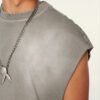 Custom Heavyweight Washed Oversized Tank Top VWT-67561 - Style 675611 - product detail view 9