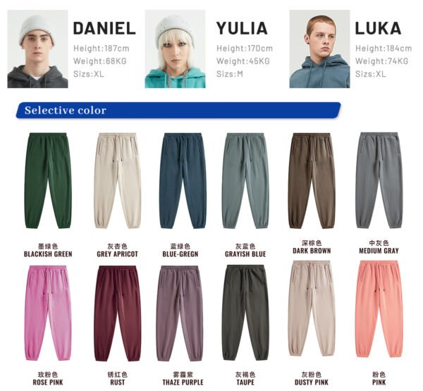 Custom Heavyweight Fleece Sweatpants 2207 - Style 3C5926 - product detail view 5 Custom Heavyweight Fleece Sweatpants 2207 - Style 3C5926 - product detail view 5