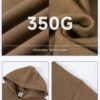 Custom 350 GSM Boxy Zip-Up Hoodie | - Style DFD7A7 - product detail view 8 Custom 350 GSM Boxy Zip-Up Hoodie | - Style DFD7A7 - product detail view 8