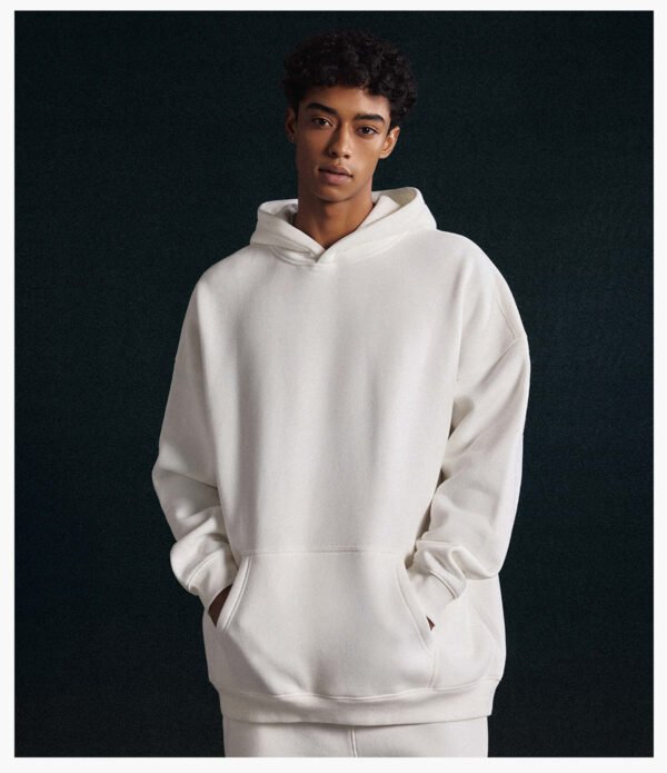 Custom 350 GSM Fleece Oversized Pullover Hoodie | - Style F3288A - product detail view 15