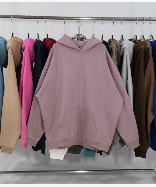 Custom 350 GSM Fleece Oversized Pullover Hoodie | - Style F3288A - product detail view 16