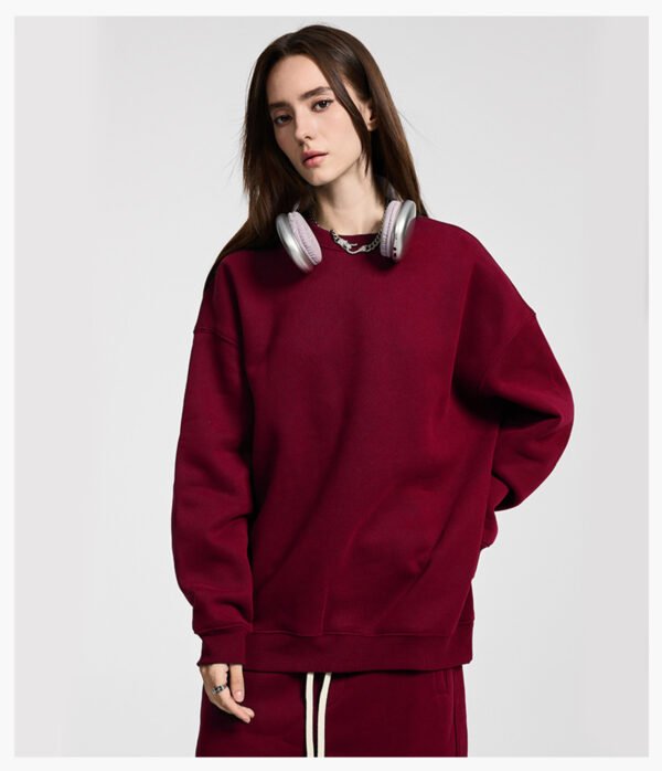 Custom 350 GSM Oversized Crewneck Sweatshirt | - Style 4D3472 - product detail view 13 Custom 350 GSM Oversized Crewneck Sweatshirt | - Style 4D3472 - product detail view 13