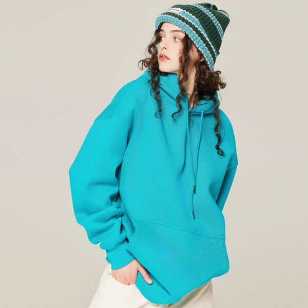 Custom Oversized 350 GSM Fleece Pullover Hoodie M8301 - Style 35438F - product detail view 5 Custom Oversized 350 GSM Fleece Pullover Hoodie M8301 - Style 35438F - product detail view 5