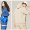 Custom Oversized 350 GSM Fleece Pullover Hoodie M8301 - Style 35438F - product detail view 14 Custom Oversized 350 GSM Fleece Pullover Hoodie M8301 - Style 35438F - product detail view 14