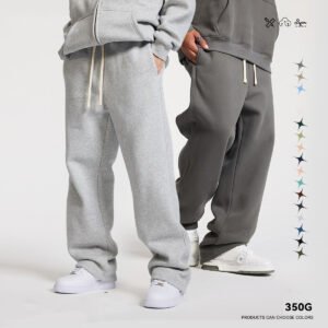 Custom 350 GSM Straight-Leg Sweatpants | - Style DE6B9A