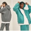 Custom 350G Oversized Fleece Zip Hoodie 2519 - Style 2855CD - product detail view 14 Custom 350G Oversized Fleece Zip Hoodie 2519 - Style 2855CD - product detail view 14