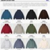 Custom 350GSM Oversized Drawcord-Free Fleece Hoodie 23807 - Style E0C789 - product detail view 6 Custom 350GSM Oversized Drawcord-Free Fleece Hoodie 23807 - Style E0C789 - product detail view 6