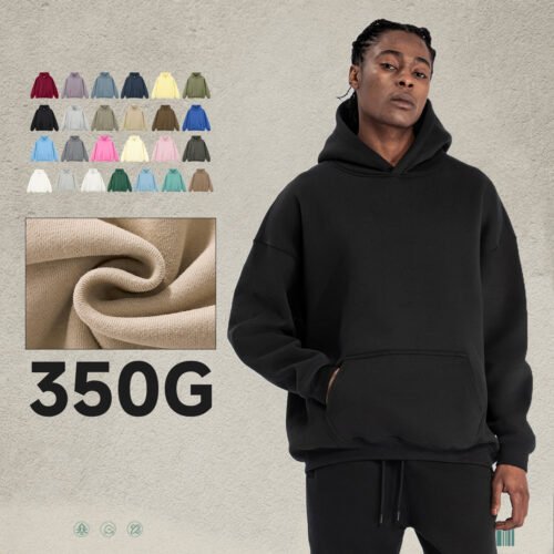 Custom 350GSM Oversized Pullover Hoodie - Style 970326 Custom 350GSM Oversized Pullover Hoodie - Style 970326