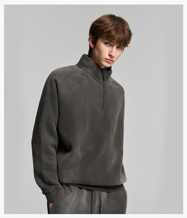 Custom 365 GSM Quarter-Zip Fleece Sweatshirt 1265 - Style 9EAC10 - product detail view 13