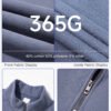 Custom 365 GSM Quarter-Zip Fleece Sweatshirt 1265 - Style 9EAC10 - product detail view 7