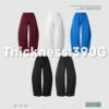 Custom 390 GSM Curved Wide-Leg Terry Pants 26002 - Style 71D979 - product detail view 3 Custom 390 GSM Curved Wide-Leg Terry Pants 26002 - Style 71D979 - product detail view 3