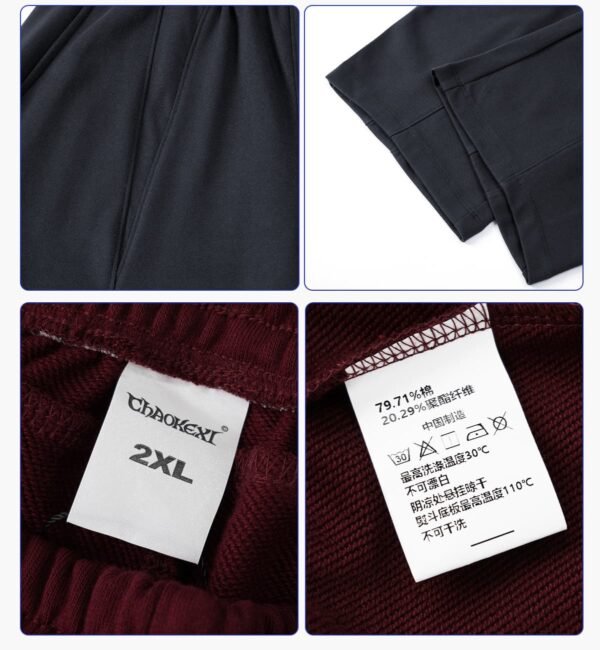 Custom 390 GSM Curved Wide-Leg Terry Pants 26002 - Style 71D979 - product detail view 8 Custom 390 GSM Curved Wide-Leg Terry Pants 26002 - Style 71D979 - product detail view 8