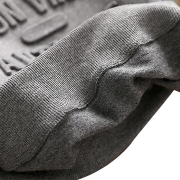 Custom 3D Embossed Crewneck Pullover Sweatshirt - Style 03AB70 - product detail view 6