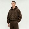 Custom 3D Seam Cropped Zip Hoodie | - Style D459C7 - product detail view 4