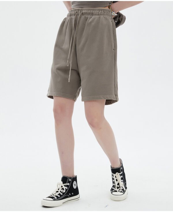 Custom 420 GSM Vintage-Wash Terry Shorts | 7680 - Style D2E4AB - product detail view 15