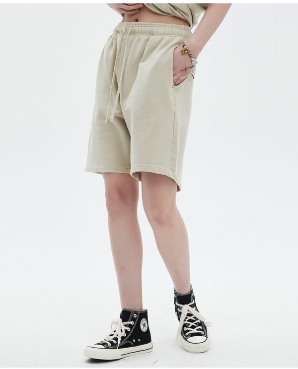 Custom 420 GSM Vintage-Wash Terry Shorts | 7680 - Style D2E4AB - product detail view 17