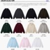 Custom 430 GSM Brushed Terry Pullover Hoodie - Style 09C1D1 - product detail view 6